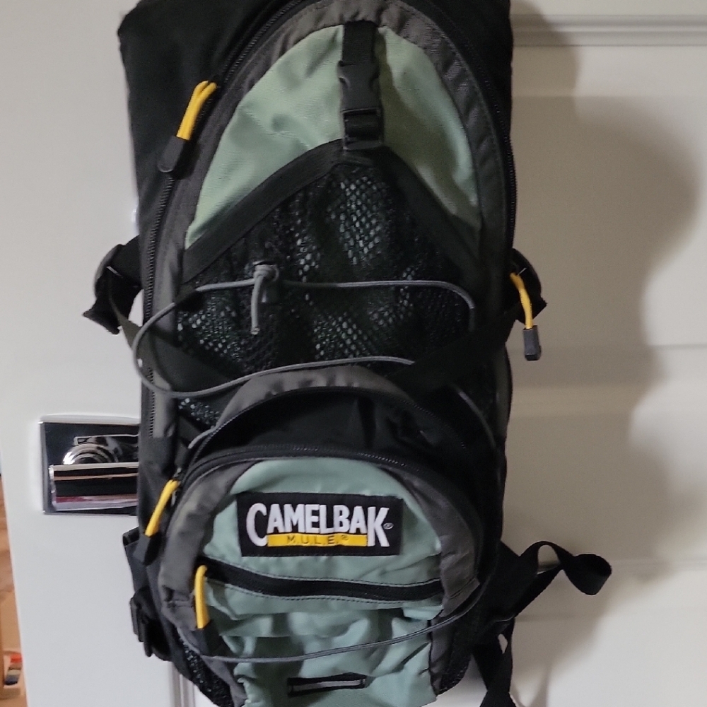 CamelBak Hydration Backpack - Black and Green